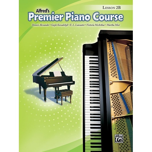 Premier Piano Course Level 2B Lesson Book