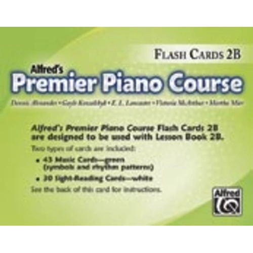 Premier Piano Course Flash Cards 2B