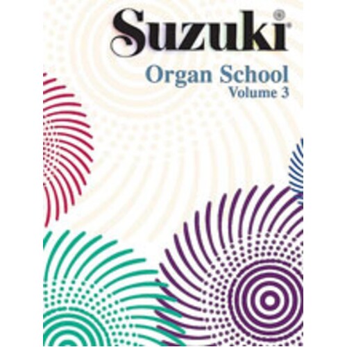 Suzuki Organ School Organ Book 3 (Softcover Book)