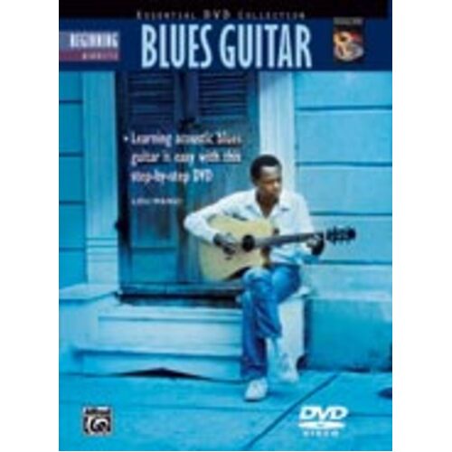 Beginning Acoustic Blues Guitar DVD Book