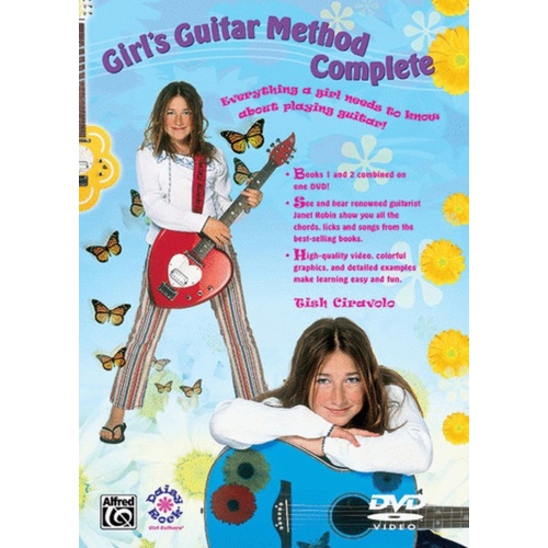 Girls Guitar Method Complete DVD Book