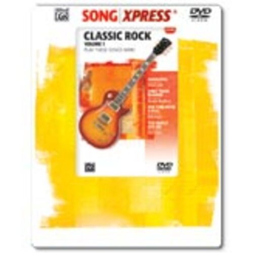 Songexpress Classic Rock Guitar Vol 1 DVD Book