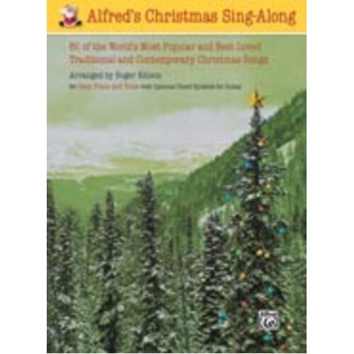 Alfreds Christmas Singalong Easy Piano/Voc Book
