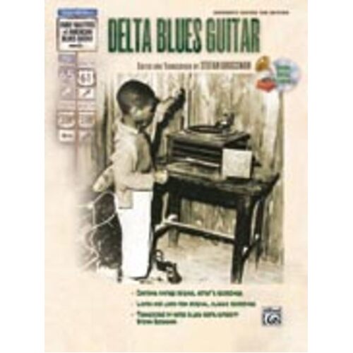 Early Masters Delta Blues Guitar Book/CD Book
