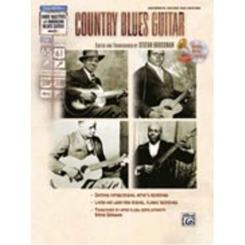 Early Masters Country Blues Guitar Book/CD Book