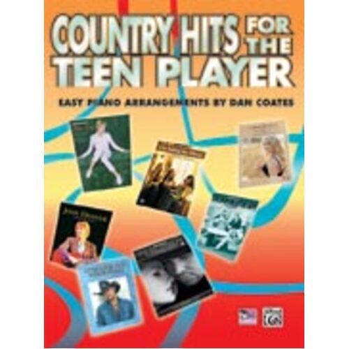 Country Hits For The Teen Player Easy Piano Book