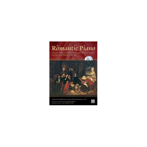 The Romantic Piano Book with 2 CDs by Nancy Bachus, Alfred Music, 128 Pages, Piano Solo, The Piano Series