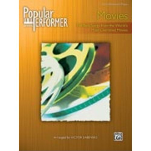 Popular Performer Movies Early Advanced Piano Book