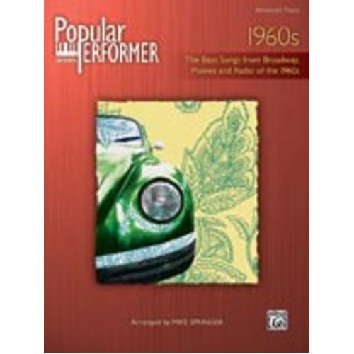 Popular Performer 1960s Advanced Piano (Softcover Book)