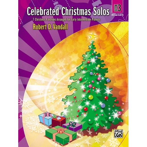 Celebrated Christmas Solos Book 3 Early Interm Book