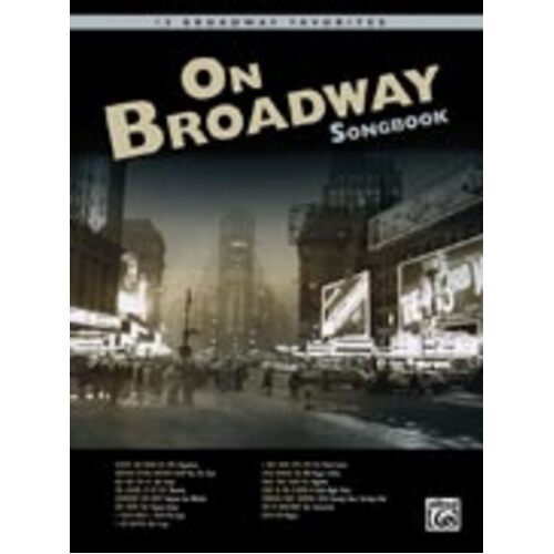 On Broadway SongBook/CD PVG Book