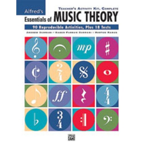 Essentials Of Music Theory Teachers Kit Complete Book