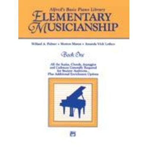 Alfred's Basic Piano Elementary Musicianship Book