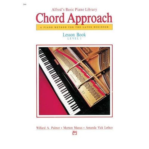 Alfred's Basic Piano Chord Approach Lesson Book Level 1