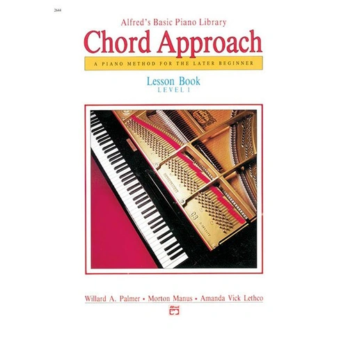 Alfred's Basic Piano Chord Approach Lesson Book Level 1