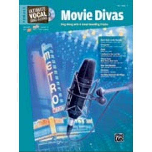 Ultimate Vocal Singalong Movie Divas Book/CD Femal