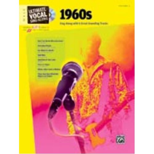 Ultimate Vocal Singalong 1960s Book/CD Male