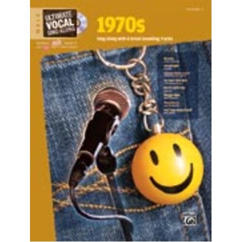 Ultimate Vocal Singalong 1970S Book/CD Male