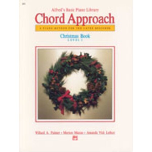 Alfred's Basic Piano Chord Approach Christmas Level 1 (Softcover Book)