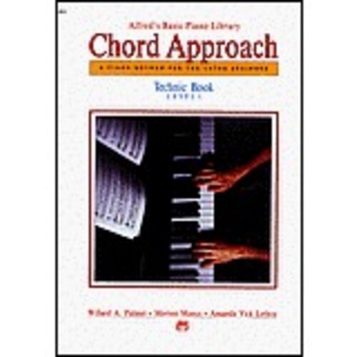 Alfred's Basic Piano Chord Approach Technic Level 1 (Softcover Book)