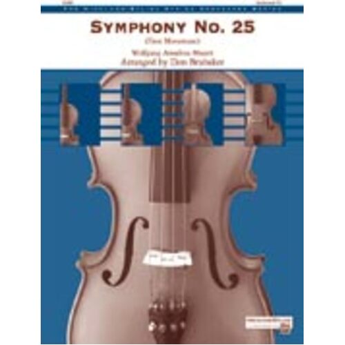 Symphony No 25 First Movement Arr Brubaker So
