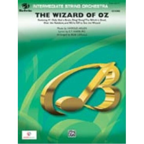 Wizard Of Oz Arr Cerulli So Score/Parts