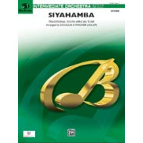 Siyahamba Arr Wagner So Score/Parts