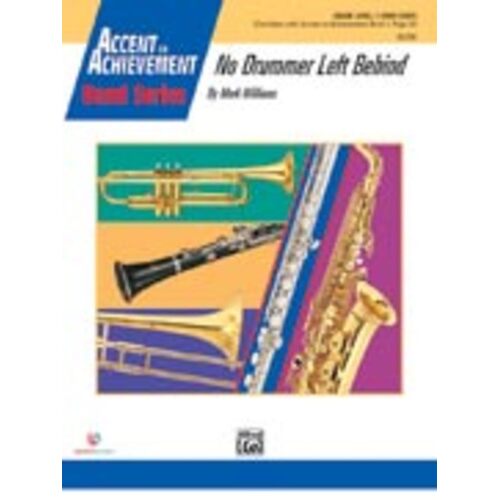 No Drummer Left Behind Concert Band Book