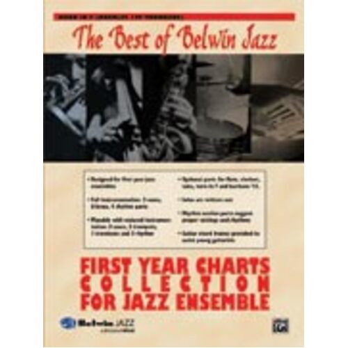 Best Of Belwin Jazz First Year Charts F Horn Book
