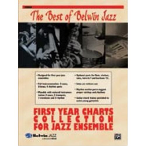 Best Of Belwin Jazz First Year Charts Tuba Book