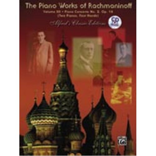 Piano Works Book 12 Book/CD Concerto No 2 Op 18 Book