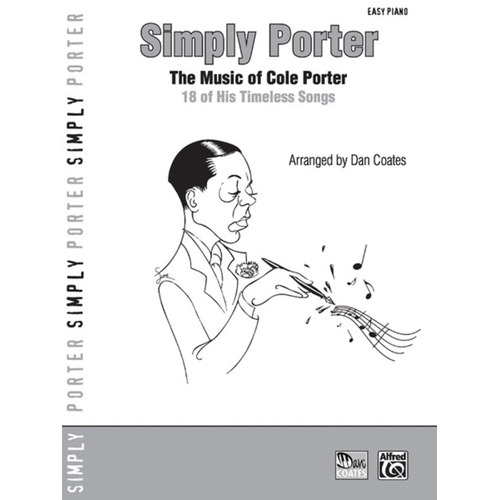 Simply Porter Easy Piano Arr Coates Book