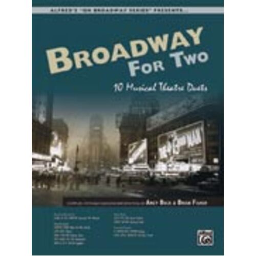 Broadway For Two Musical Theatre Duets Book/CD Book