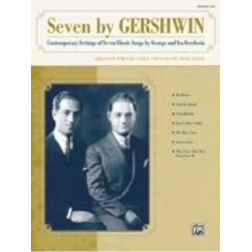 Seven By Gershwin Medium Low Book/CD