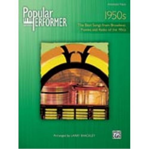 Popular Performer 1950s Advanced Piano (Softcover Book)