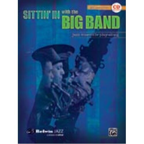 Sittin In With The Big Band Alto Sax Book/CD Jazz Book