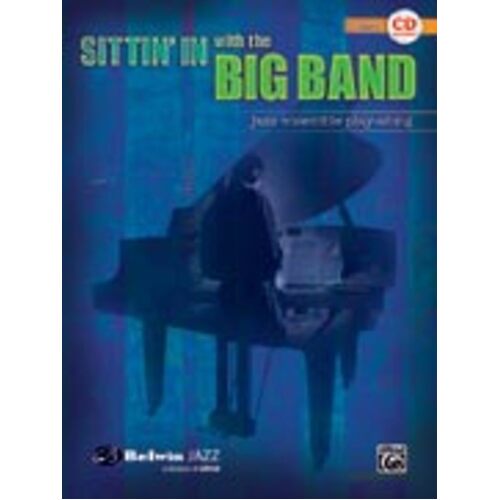 Sittin In With The Big Band Piano Book/CD Jazz Ens Book