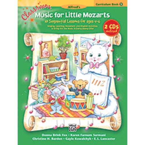 Classroom Music For Little Mozarts 3 Book/2CD