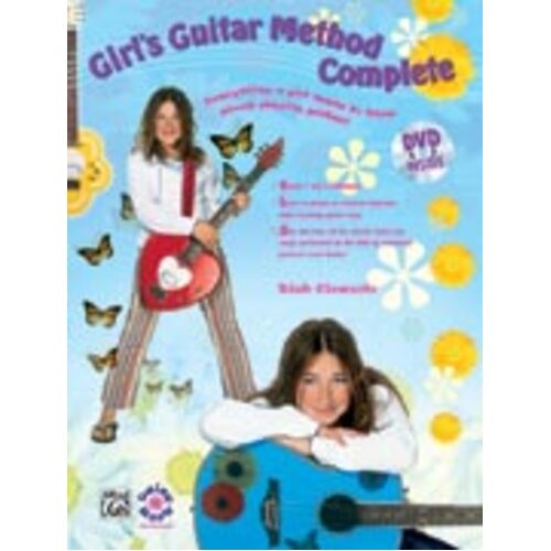 Girls Guitar Method Complete Book/DVD Sleeve Book
