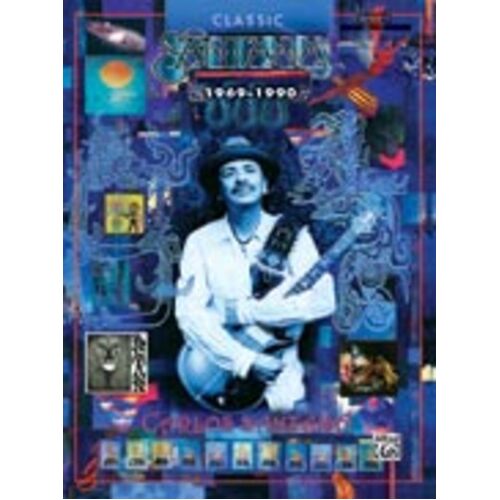 Classic Santana 1969 - 1990 Authentic Guitar TAB Book