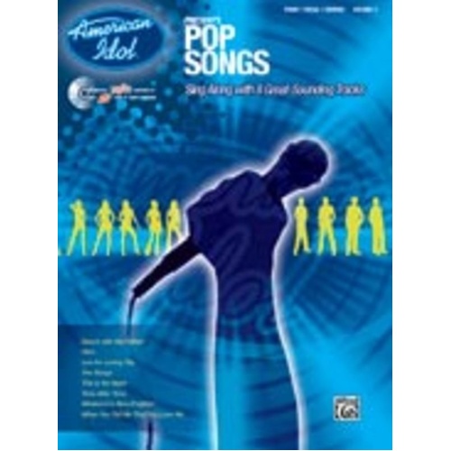 American Idol Pop Songs Book with CD