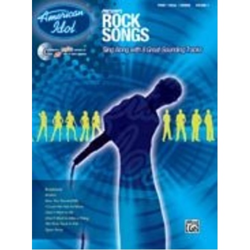 American Idol Rock Songs Book and CD