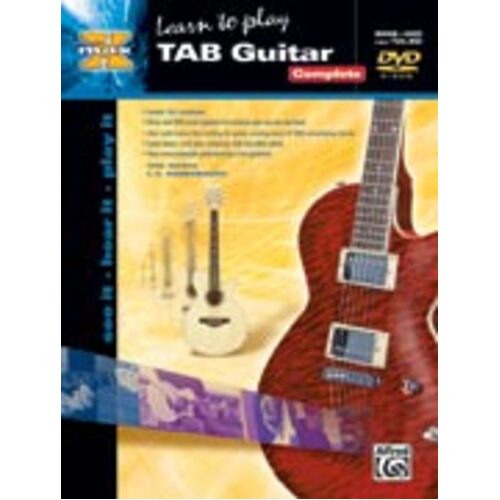 Max TAB Guitar Complete Book DVD Book