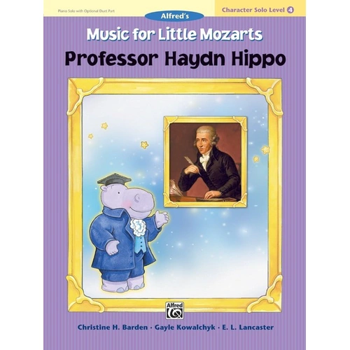 Professor Haydn Hippo Character Piano Solo Lev 4 (Sheet Music) Book
