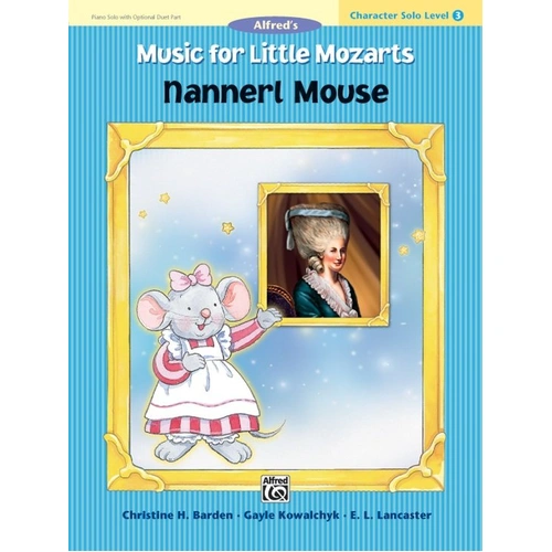 Nannerl Mouse Character Piano Solo Level 3 (Sheet Music) Book