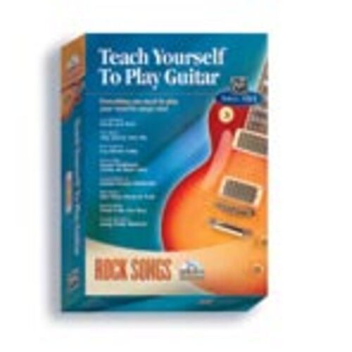 Teach Yourself To Play Guitar Rock Songs CDr Book