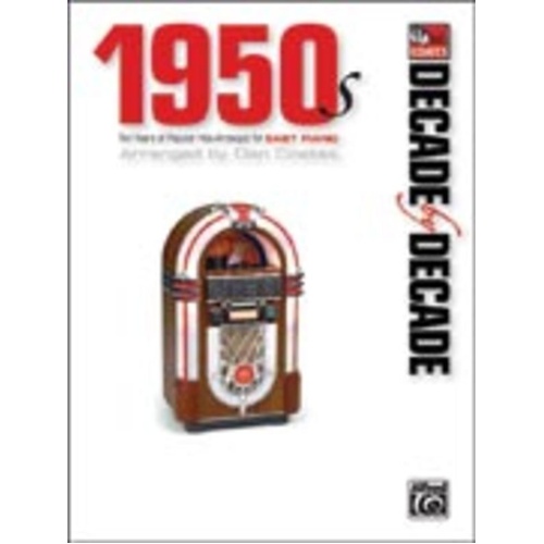 Decade by Decade 1950s Easy Piano Arrangements by Dan Coates