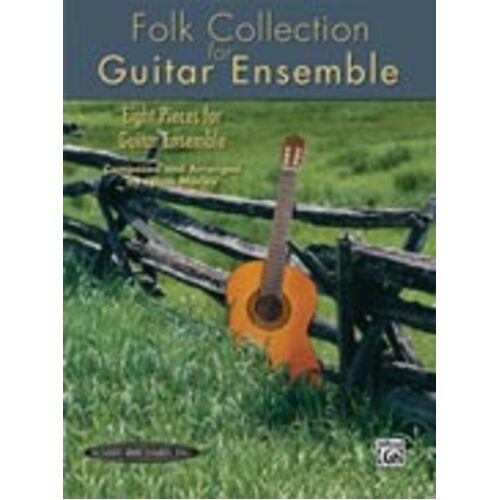 Folk Collection For Guitar Ensemble Book