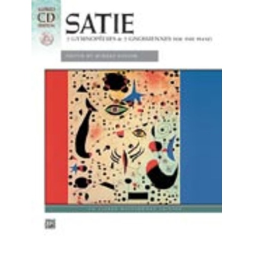 Gymnopedies 3 and Gnossiennes 3 BK/CD by Eric Satie - Alfred Masterwork Edition