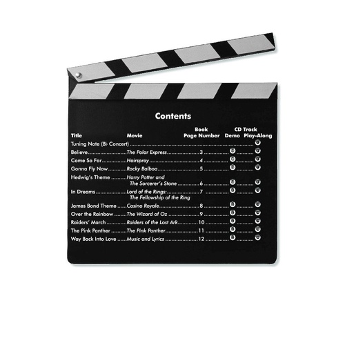 Easy Popular Movie Instrumental Solos for Alto Saxophone BK/CD